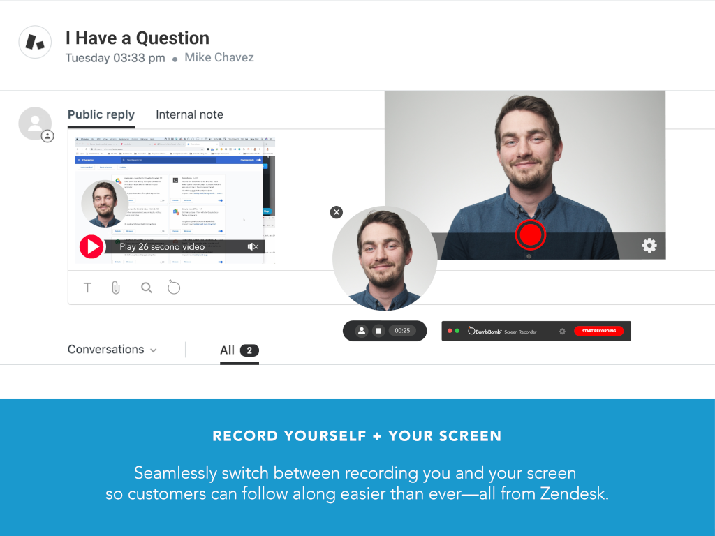 BombBomb screenshot 1